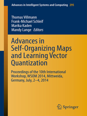 cover image of Advances in Self-Organizing Maps and Learning Vector Quantization